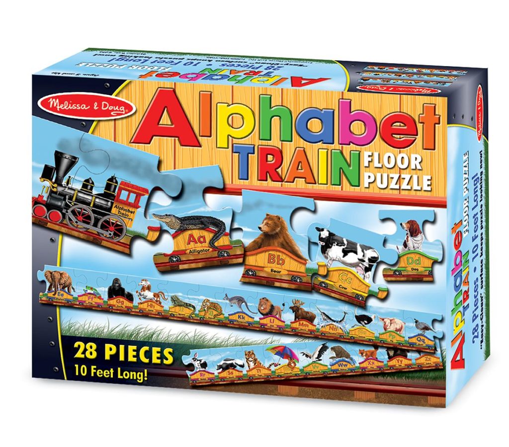 424 Alphabet Train Floor Puzzle (28 pc) A Toy For You