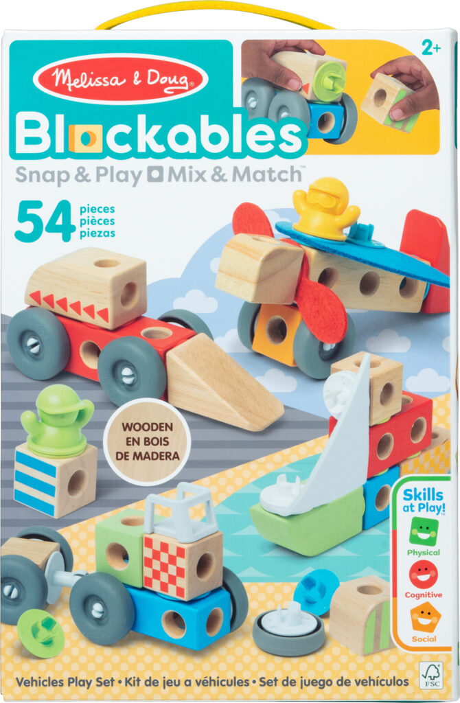 50277 Blockables Vehicle (54 pcs) - A Toy For You